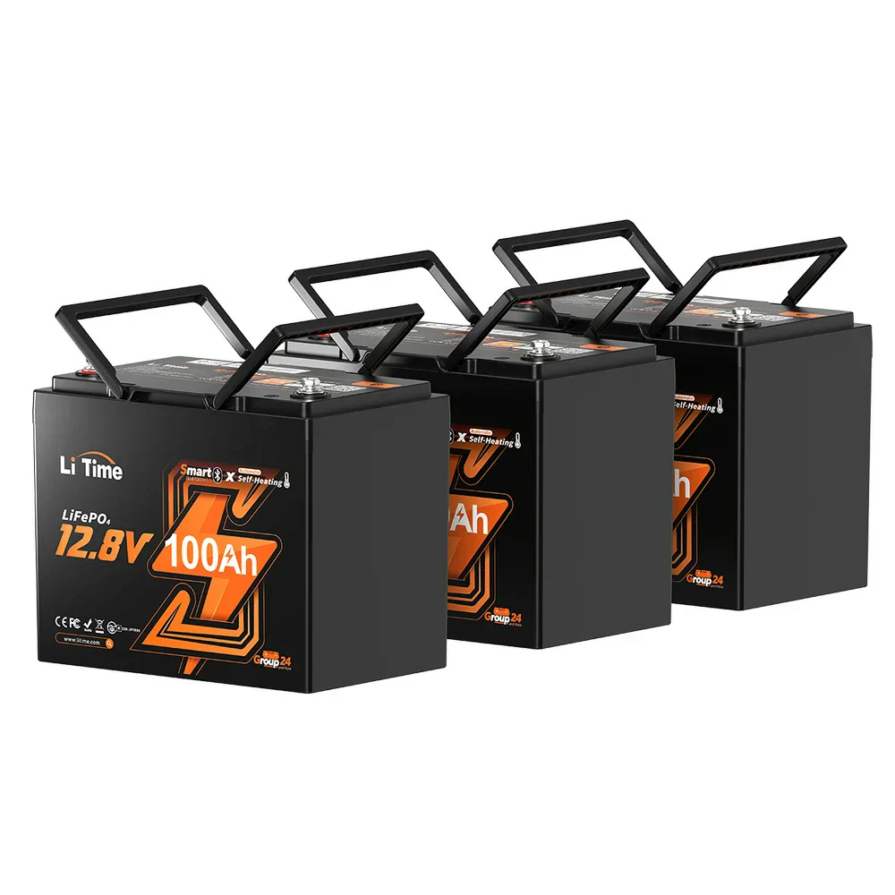 ✅Like new✅12V 100Ah Group 24 Bluetooth Lithium Battery with Self Heating - Image 13