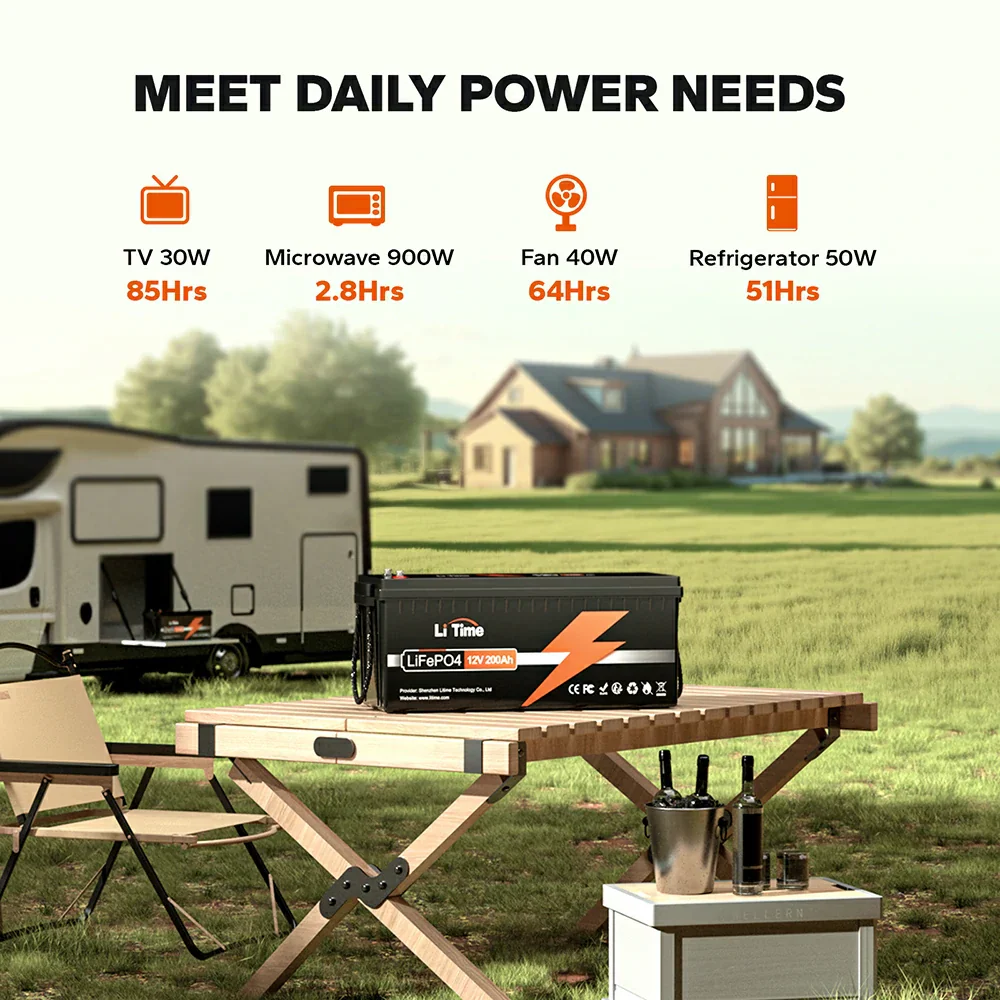 LiTime 12V 200Ah Lithium Battery - Image 5