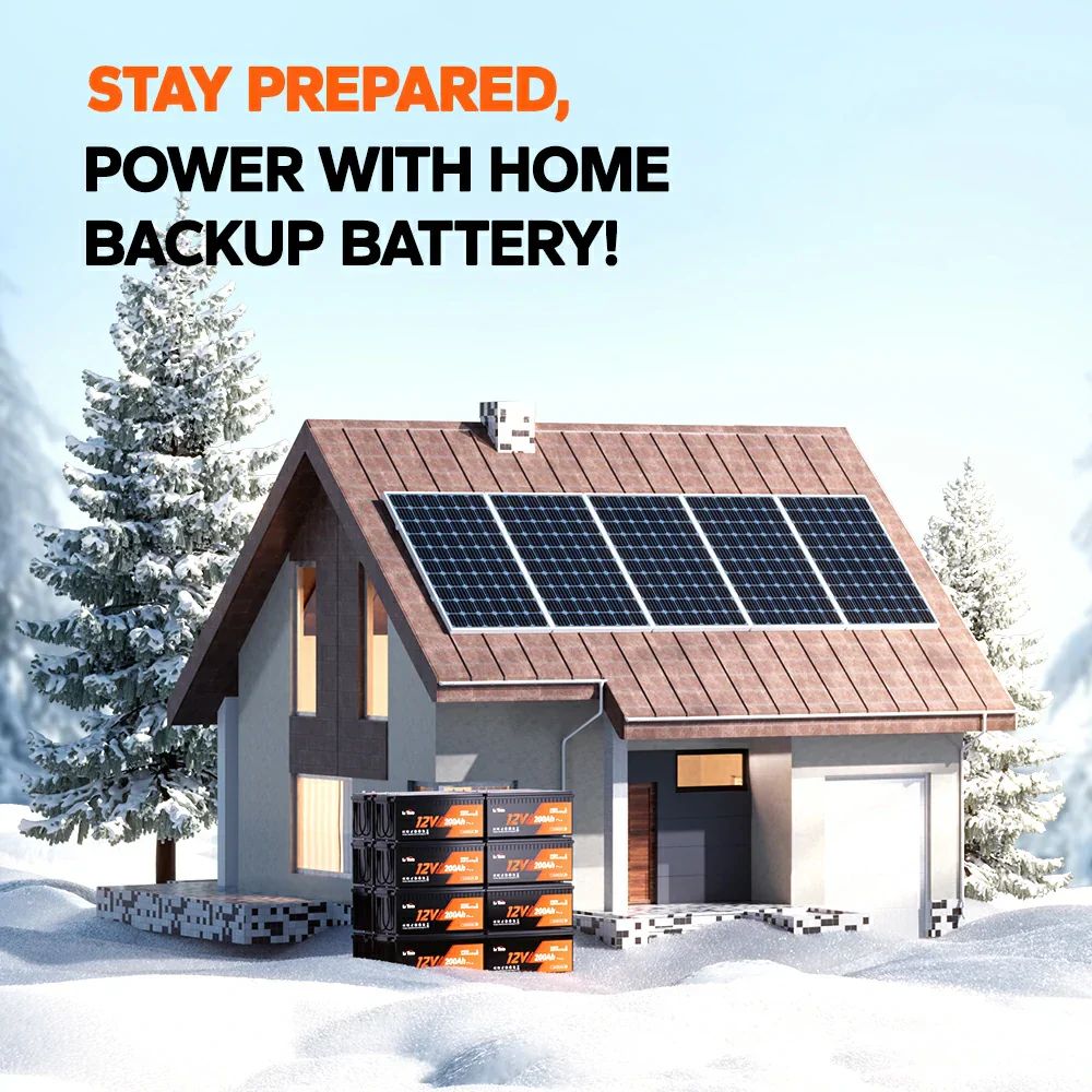 LiTime 12V 200Ah Plus Self-Heating LiFePO4 Battery - Image 8