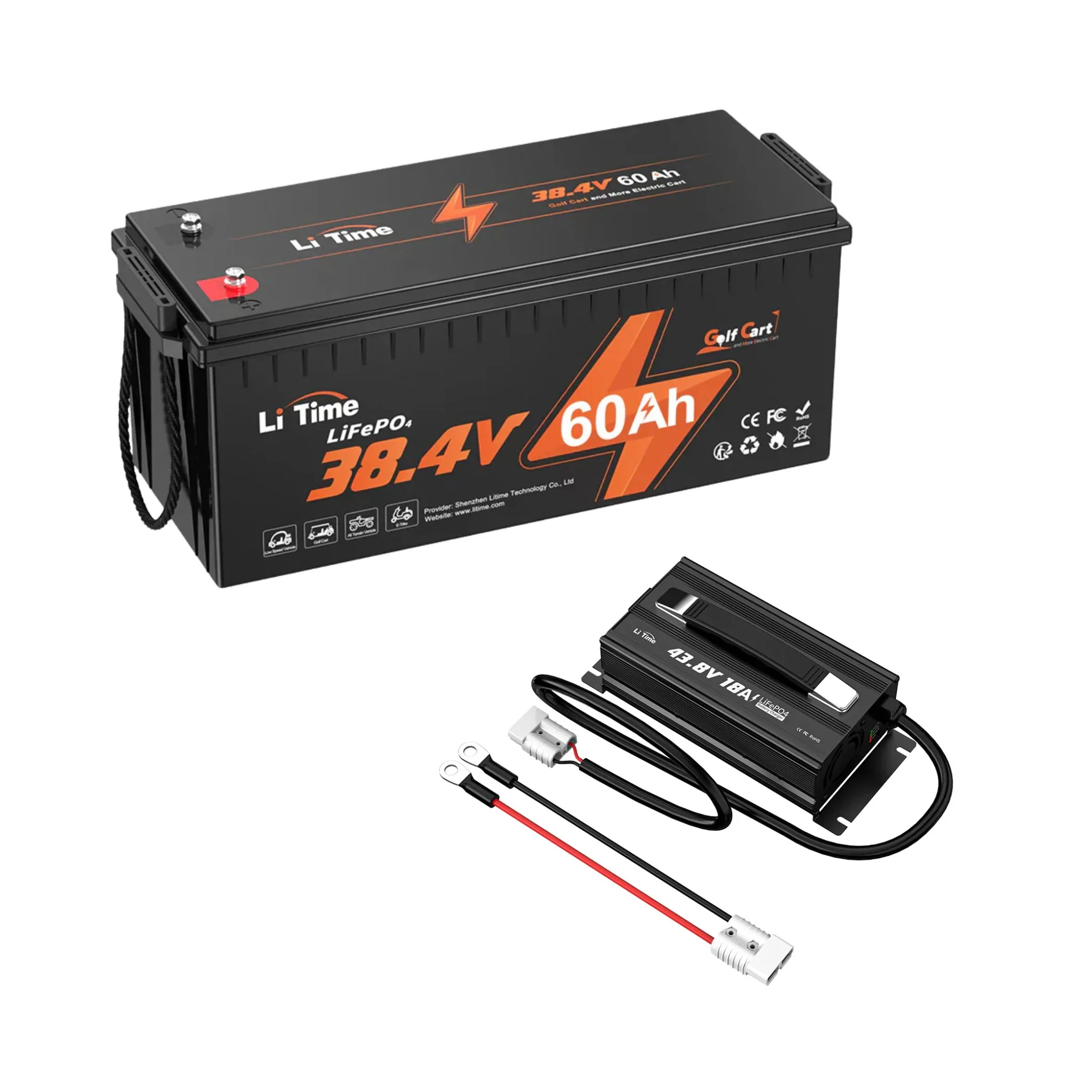 LiTime 36V 60Ah Lithium Golf Cart Battery - Image 9