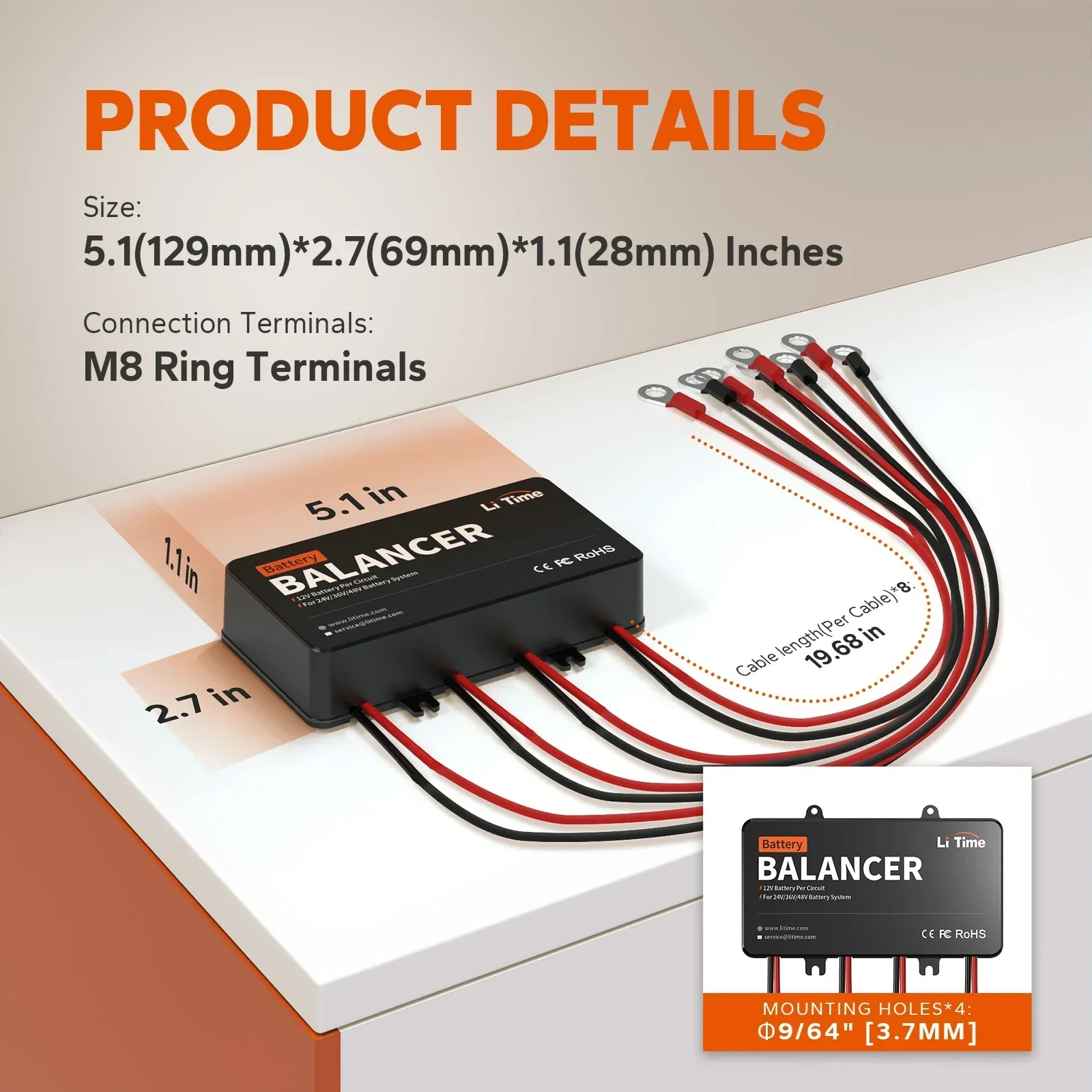 ✅Like new✅LiTime Lithium Battery Charger/ Accessories - Image 9