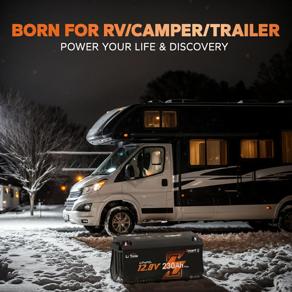 LiTime 12V 230Ah Bluetooth Lithium RV Battery - Image 3
