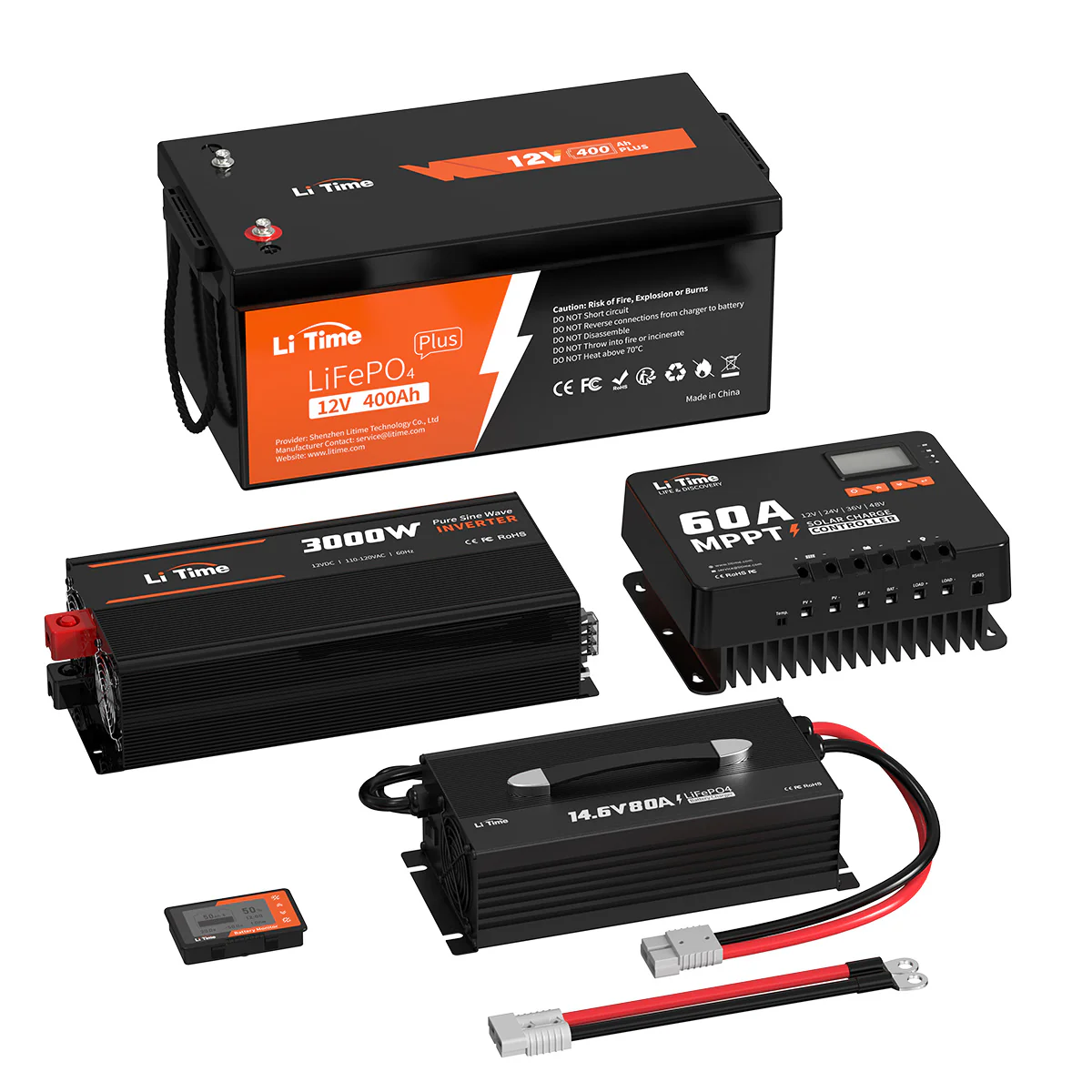 LiTime 12V 400Ah Deep Cycle Lithium Battery - Image 10