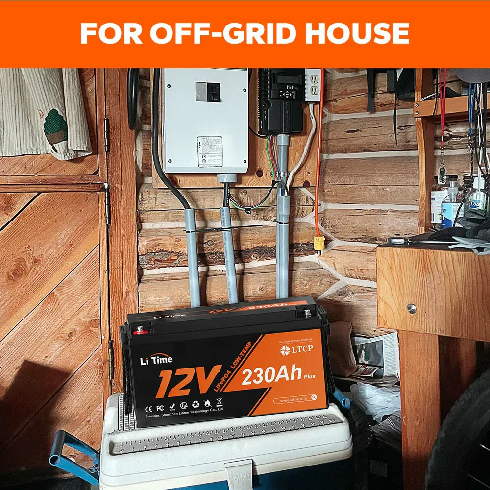 LiTime 12V 230Ah Plus Deep Cycle Battery With Low-Temp Protection - Image 9